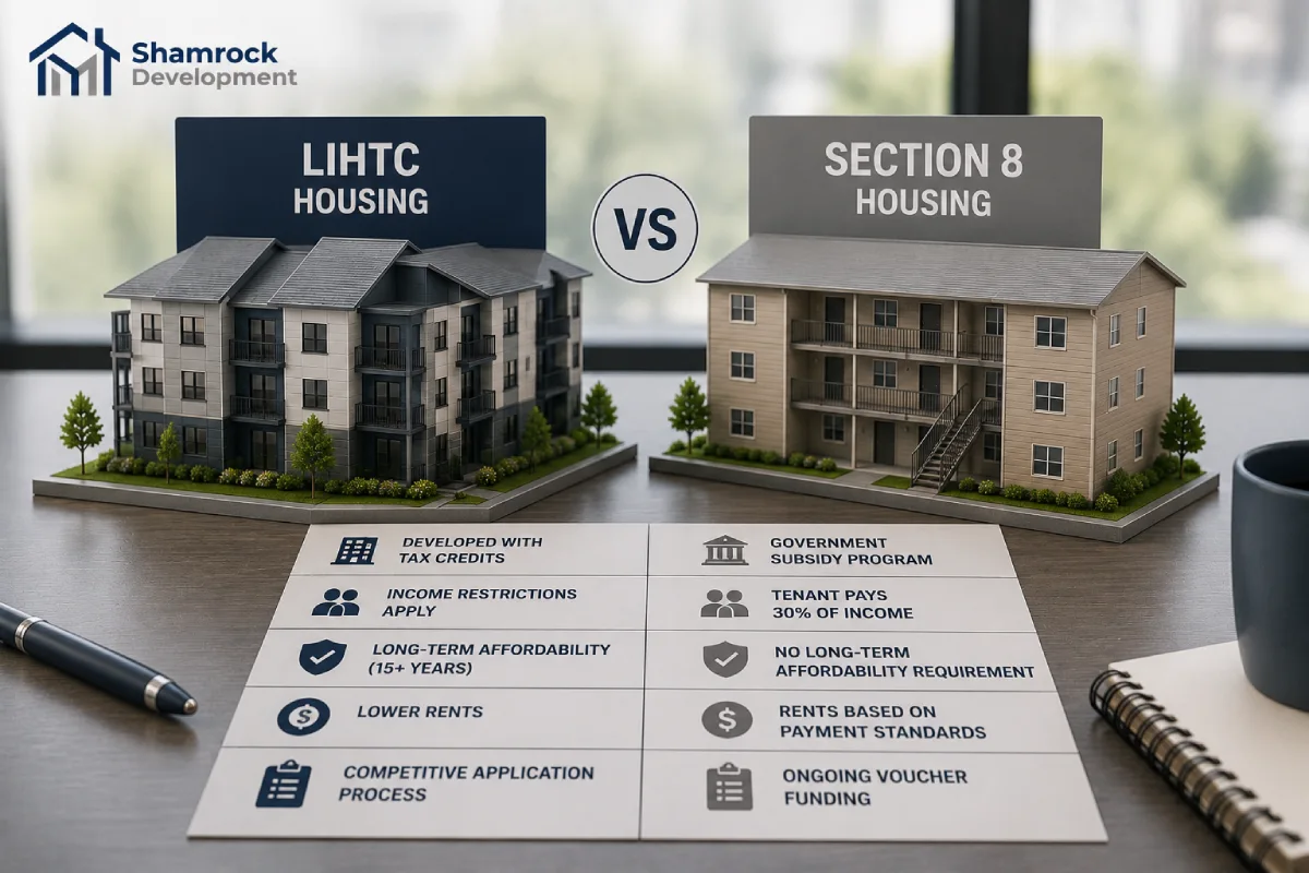What is the Difference Between LIHTC and Section 8 Housing
